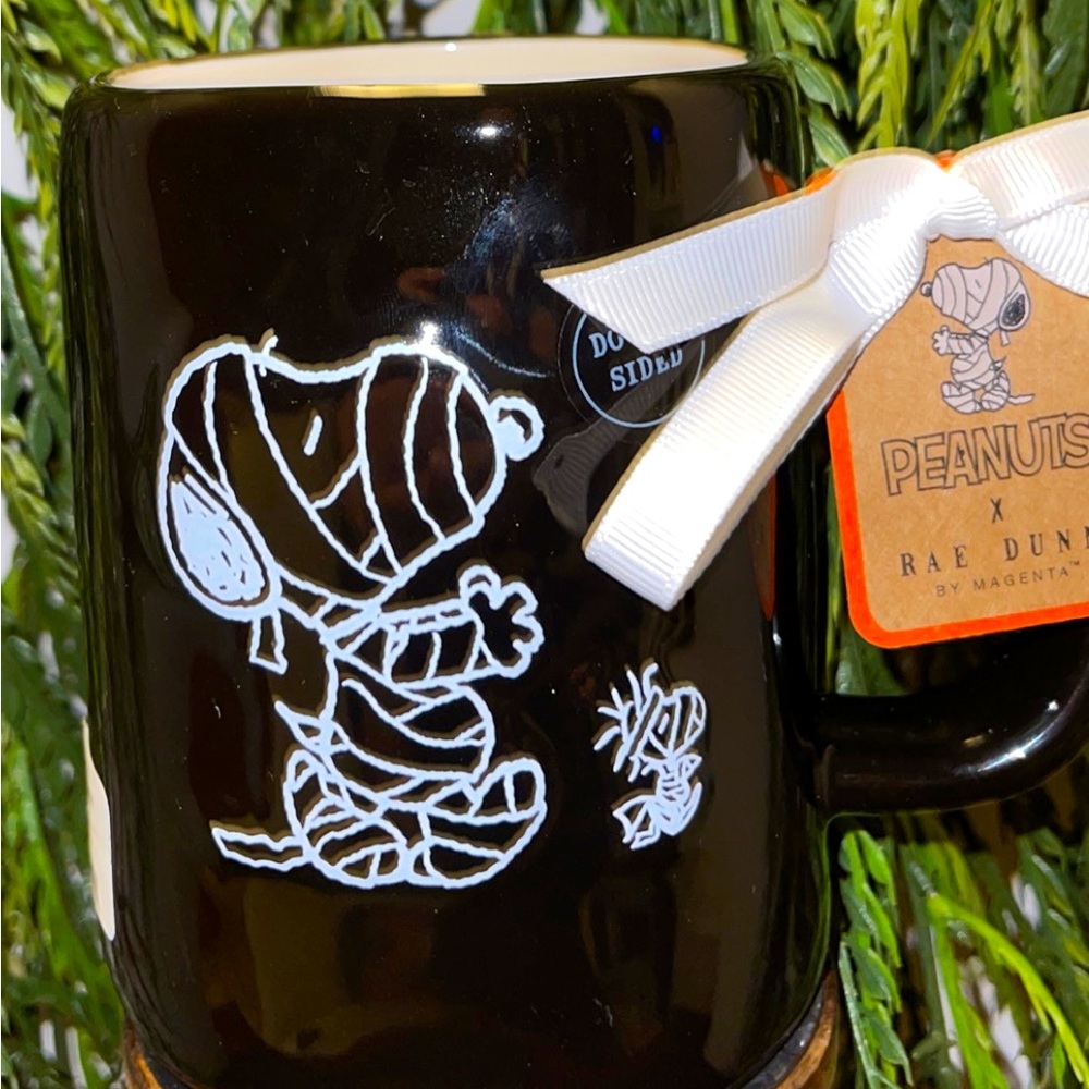 Rae Dunn Snoopy Trick or Treat Mummy